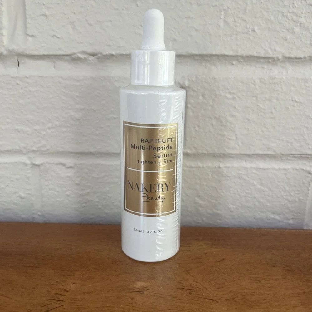 Nakery Beauty Rapid Lift Multi-Peptide Serum Lighten + Firm 1.69 oz New SEALED